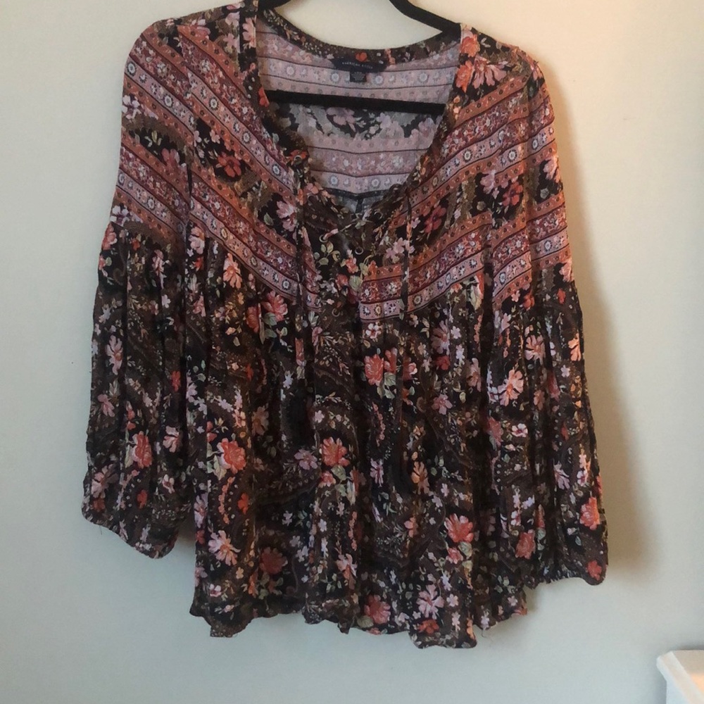AEO floral top